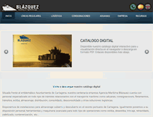 Tablet Screenshot of amblazquez.com